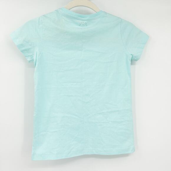 NWT Primary Kids 100% Cotton The Slim Crewneck Short Sleeve T-Shirt Size 10 Mint - Picture 4 of 4